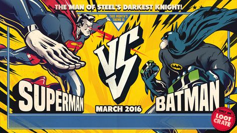 Versus Poster, Versus Design, Motion Design Video, Batman Vs Superman, Batman Vs, Japan Style, American Comics, Illustrator Tutorials, Vintage Poster