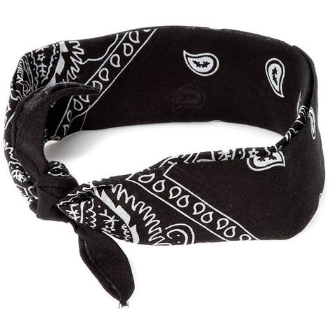 Kerchief Headband, Black Handkerchief, Black Hair Accessories, Black Bandana, Paisley Bandana, Minimalist Accessories, Hair Band Accessories, Head Wrap Headband, Bandana Headband