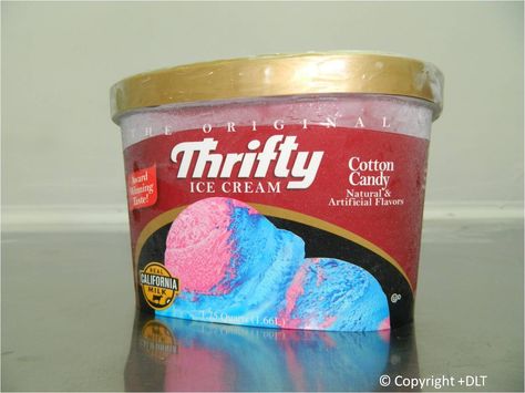 Cotton Candy - Thrifty Ice Cream Flavor Ice Cream Cotton Candy, Thrifty Ice Cream, Ice Cream Flavor, Candy Food, Bday Wishlist, Cotton Candy Flavoring, Fruit Popsicles, Ice Cream Candy, Sugar Sugar