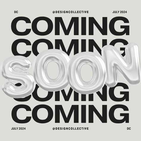 We've got something exciting coming, very soon. This is something personally i've been wanting to do for some time and for whatever reason i couldn't.

#designcollective #designunited #comingsoon We Are Coming Soon Poster, Coming Soon Coffee Shop, Coming Soon Graphic Design, Coming Soon Poster Design, Skincare Poster Design, Poster Coming Soon, Coming Soon Poster, Fest Ideas, Skincare Facial