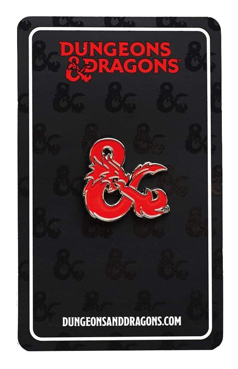 PRICES MAY VARY. Wear your love of the hit fantasy role playing game Dungeons & Dragons with this stylish enamel pin! Detailed enamel pin features the dragon "&" from the game's name. A Nerd Block exclusive. Sure to make a great gift for your favorite D&D fan! Wear your love of the hit fantasy role playing game Dungeons & Dragons with this stylish enamel pin! Detailed enamel pin features the dragon "&" from the game's name. A Nerd Block exclusive. Sure to make a great gift for your favorite D&D Dragon Symbol, Dragon C, Fantasy Role Playing, Dungeons And Dragons Dice, Role Playing Game, Role Playing, The Dragon, Roleplaying Game, Enamel Pin