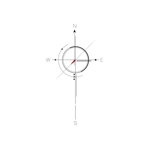 Compass Line Tattoo, Compass Tattoo Minimal, Minimalistic Compass Tattoo, Abstract Compass Tattoo Design, Abstract Compass Tattoo, Compas Tattoo, Geometric Compass Tattoo, Simple Compass Tattoo, Rope Tattoo