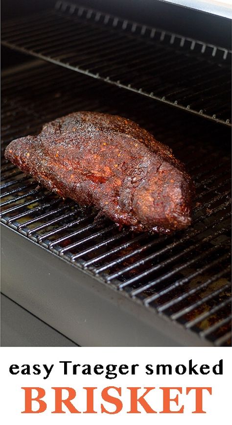 Brisket Recipes Smoked, Traeger Grill Recipes, How To Cook Brisket, Beef Brisket Recipes, Smoked Beef Brisket, Pellet Grill Recipes, Traeger Recipes, Brisket Recipes, Smoked Beef