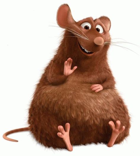 Ratatouille Rat From Ratatouille, Emile Ratatouille, Remy The Rat, Ratatouille Disney, Disney Clipart, Cute Rats, Pet Rats, Disney Drawings, Movie Characters