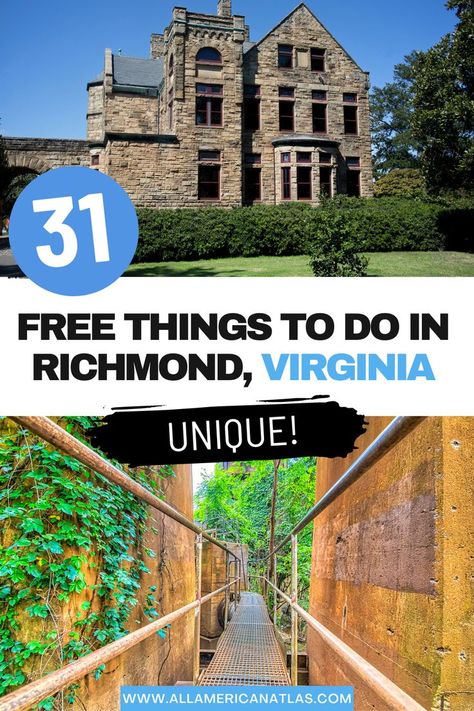 free things to do in Richmond Bedford Virginia, Hampton Virginia, Virginia Wineries, East Coast Road Trip, Virginia Travel, Stunning Nature, Mountains Travel, One Day Trip, Mountain Travel