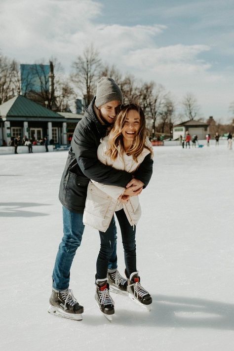 Hockey Engagement Photos, Frog Pond, Skate Photos, Themed Photography, Boston Wedding Photographer, Engagement Inspo, Winter Engagement Photos, Engagement Photos Fall, Boston Wedding