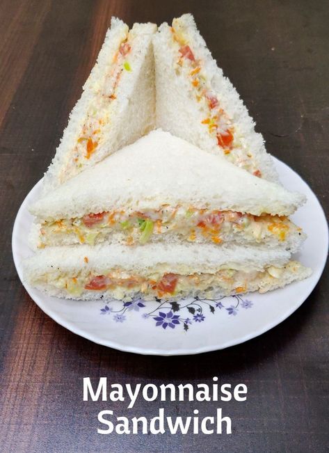 Pin on achalafood.com Different Kinds Of Sandwiches, Veg Sandwich Recipes, Mumbai Sandwich, Veg Mayonnaise Sandwich, Mayonnaise Sandwich Recipe, Sandwich Cafe, Quick Sandwich, Sandwich Recipes For Kids, Broccoli Recipes Side Dish