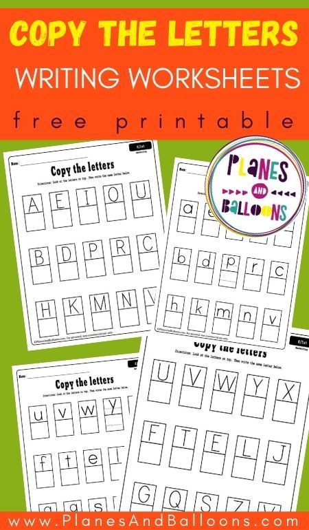 Free printable handwriting worksheets for kids - perfect for kindergarten and grade 1 students. Improve writing the lower case and upper case alphabet. #kindergarten #grade1 #planesandballoons Letter Writing Worksheets Kindergarten, Teaching Letters Kindergarten, Letter Writing Practice Kindergarten, Letter Recognition Worksheets Free, Alphabet Writing Practice Preschool, B And D Confusion, Letter Writing Kindergarten, Kindergarten Handwriting Practice, Writing The Alphabet