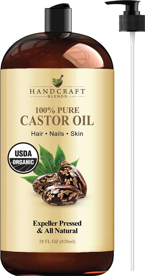 PRICES MAY VARY. 100% PURE & NATURAL CASTOR OIL ORGANIC – Our USDA organic castor carrier oil is used for essential oils mixing, hair care skin care, aromatherapy massage and has endless uses. HAIR GROWTH OIL – Castor Oil helps moisturize and strengthen hair follicles locking in moisture in hair shaft for healthier looking hair. A moisturizing hair oil for women and men, is good for all hair types. CASTOR OIL FOR EYELASHES AND EYEBROWS – Castor oil is full of nutrients that promote natural lash Oil For Eyelash Growth, Hair Thickening Oil, Hair Thickening Remedies, Diy Wrinkle Cream, Castor Oil For Face, Hair Growth Oil Recipe, Moisturizing Hair Oil, Castor Oil Eyelashes, Castor Oil For Hair Growth