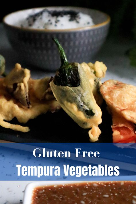 Gluten Free Dairy Free Chinese Food, Gluten Free Batter For Frying, Gluten Free Japanese Recipes, Gluten Free Tempura Batter, Gluten Free Tempura, Gluten Free Batter, Gluten Free Japanese Food, Dinner Dairy Free, Dairy Free Meals