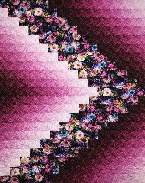 Kits – Villa Rosa Designs Bargello Quilt, Bargello Quilts, Villa Rosa, Rose Queen, Hoffman Fabrics, Grass Valley, Bees Knees, Brickwork, Favorite Hobby