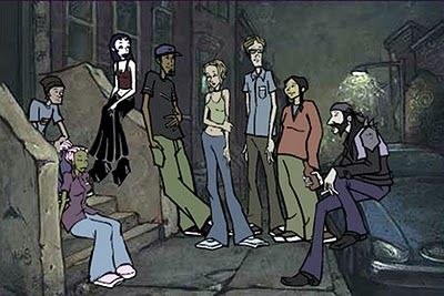 'Downtown'...another cool animated show from MTV that they took off the air!!! Grunge Art, Arte Sketchbook, Dessin Adorable, Foto Inspiration, Funky Art, Cartoon Art Styles, Aesthetic Art, Mtv, Cartoon Art