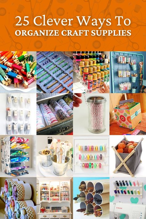 Ways To Organize Craft Supplies, How To Organize Craft Supplies, Free Craft Supplies, Gift Ideas For Moms, Craft Organization Diy, Craft Hacks, Organization Office, Crafting Room, Paint Organization