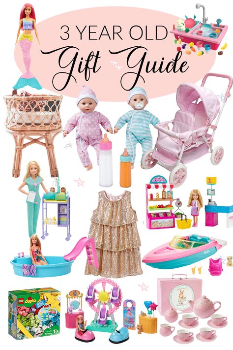 Hopefully this gift guide gives you some ideas for what to buy your imaginative 3 year old! #giftguide #3yearsold #christmas Gift Ideas 4 Year, Indoor Toys For Active Kids, Best Gifts For 3 Year Girl, Christmas Gifts For 3 Year Girl, Toys For 3 Year Girl, Gifts For 3 Year Girl, Such A Fun Age, Romantic Gifts For Boyfriend, Girls Gift Guide