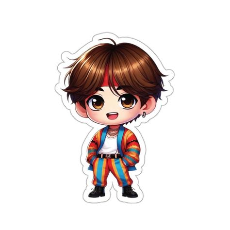 ✨ Stick it, love it! ✨ Transform your everyday items into cute masterpieces with our adorable Taehyung Chibi Stickers! Perfect for laptops, water bottles, or adding flair to your bullet journal, these vinyl decals are a must-have for every K-Pop fan. At just $9.60, unleash your creativity and show off your love for V! 💖🎤 Get yours today and start spreading the cuteness! 🎉💜#KpopStickers #Taehyung #ChibiArt #VinylDecals #CuteStickers #BulletJournal #KpopMerch #BTSArmy #LaptopDecal #WaterBottleD... Chibi Taehyung, Taehyung Chibi, Chibi Stickers, Water Bottle Art, Heart Flutter, V Cute, Kpop Merch, White Stickers, Trendy Decor