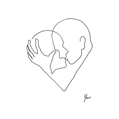 Artist Uses Simple Line Drawings To Capture A Couple’s Intimate Moments From the Female Perspective Female Perspective, Drawing Couple, Space Drawings, Couple Drawing, Tattoo Zeichnungen, Drawing Eyes, 그림 낙서, Simple Line Drawings, Flow Arts