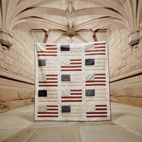 American Flag Quilt Pattern, Flag Quilt Pattern Free, July Widget, Patriotic Quilt Patterns, College Portfolio, Americana Quilt, Usa Quilt, American Flag Quilt, Summer Friday