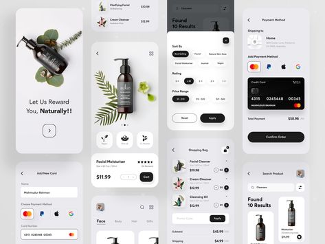 Ecommerce Ui Design, Creative App Design, App Design Trends, Ux Design Trends, Mobile App Ui Design, Web Design Ux Ui, Ux App Design, App Design Layout, Ios App Design