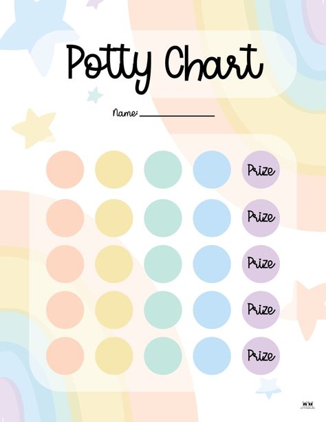 Choose from 20 unique printable potty training charts to help your little one potty train. Use stickers, rewards, and more! Print from home. 100% FREE! Potty Training Awards, Potty Sticker Chart, Potty Training Charts, Sticker Chart Printable, Potty Training Sticker Chart, Printable Potty Chart, Potty Training Reward Chart, Potty Training Rewards, Easy Potty Training