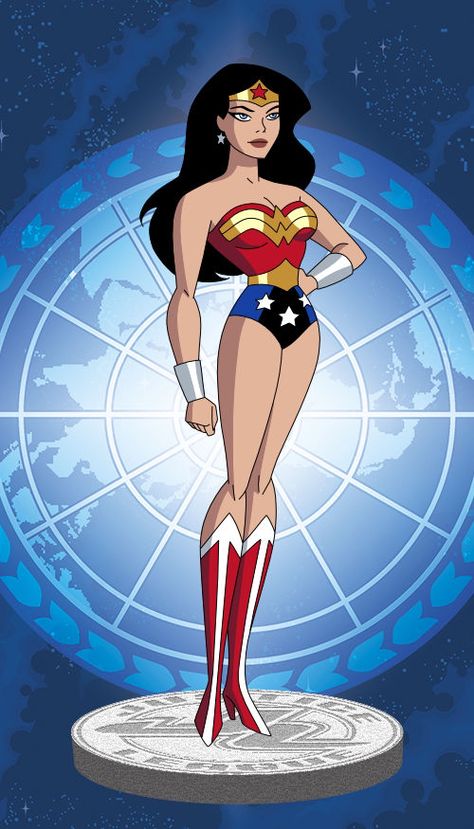 Kei Kamado, The New Batman, Justice League Wonder Woman, Wonder Woman Art, Justice League Unlimited, Wonder Woman Costume, Batman Funny, Dc Comics Superheroes, Model Sheet