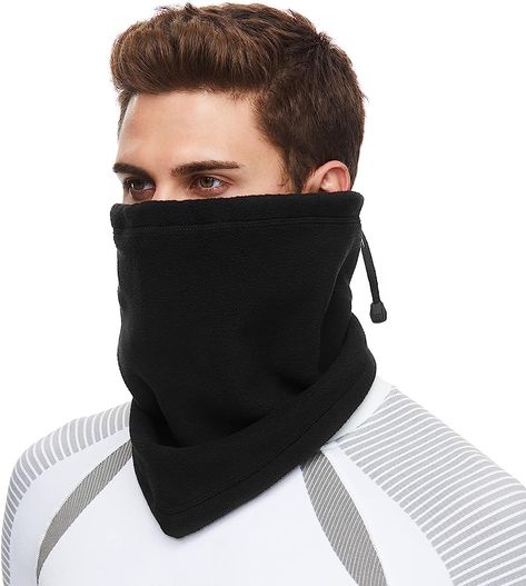 Amazon.com: LONGLONG Neck Warmer Gaiter- Winter Thicken Soft Elastic Fleece Skiing Face Scarf Mask : Clothing, Shoes & Jewelry Face Scarf, Scarf Mask, Winter Face, Mountain Sports, Mascara Facial, Ski Mask, Neck Gaiters, Neck Gaiter, Amazon Com