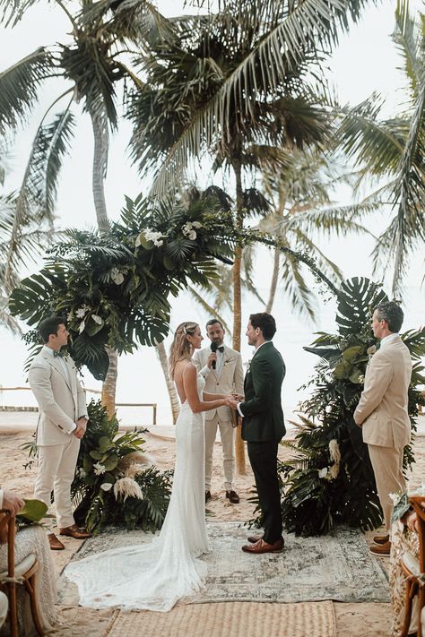 Jungle Wedding, Tropical Wedding Theme, Dream Beach Wedding, Costa Rica Wedding, Tulum Wedding, Boho Beach Wedding, Destination Wedding Mexico, Cabo Weddings, Wedding Beach Ceremony