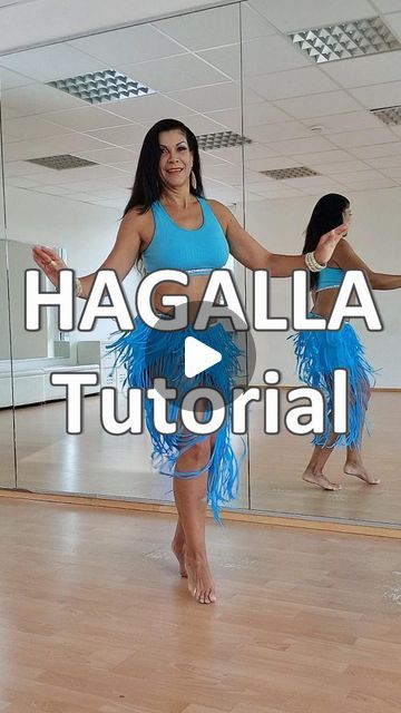 Bauchtanz Bellydance Mentor on Instagram‎: "🔥HAGALLA Bellydance Tutorial – READ SUBTITLES & DESCRIPTION (german below) 👉 Follow me for more belly dance tutorials! Check out my other reels about Hagalla Hagalla is a 3/4-shimmy and contains 3 movements + 1 break. The accent is front-down on 1, the pause is on 2. It's a bit like walking down stairs. 😉 Use your knees to move the hips up & down❗️ 👉How to do it: 1) Step front & move hip down (bend front knee) 2) Hold (Pause) 3) Shift your weight front & bring the hip up (straighten knee) 4) Bend your knee, hip down, lift your back foot Remember: Use your knees, don't pull your hip up Now you can add a twist to the front. Take your time and practice a lot before you speed it up! (it took me about 1 year to dance it really fast). 👉Any que Walking Down Stairs, Dance Tutorials, The Pause, Dance Tutorial, Dance Steps, Hip Ups, Take Your Time, Belly Dance, Your Back