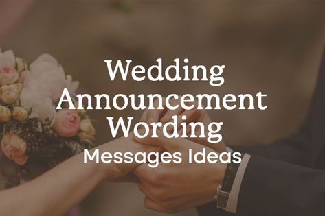 Were Getting Married Announcement, We Are Getting Married Announcement, Finally Married Quotes, Engagement Quotes Announcement Couple, Micro Wedding Announcement, Marriage Announcement Ideas, Marriage Announcement Quotes, Wedding Anoucments Ideas, Wedding Announcements Ideas