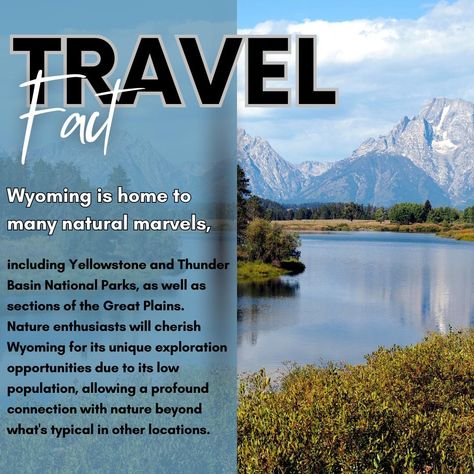 Fun Fact Friday Travel, Travel Wyoming, Romantic Trips, Travel Blog Post Ideas, Wyoming Travel, Fun Fact Friday, Turkey Trot, Budget Friendly Travel, Travel Advisor