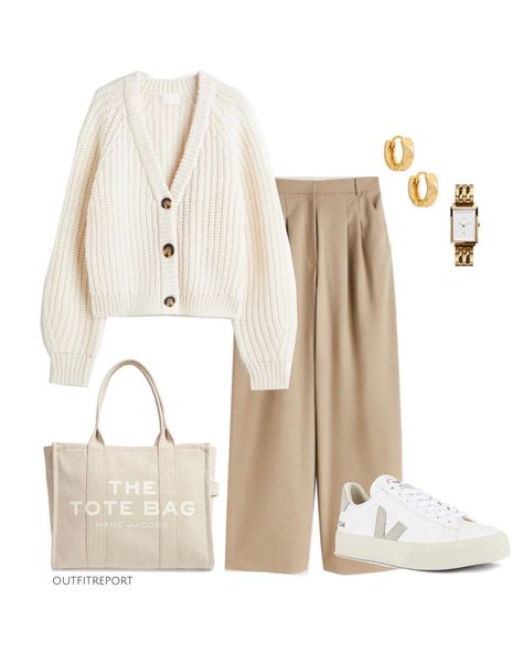 Rok Outfit, 사진 촬영 포즈, Beige Outfit, Beige Pants, Mode Casual, Stil Inspiration, Mode Inspo, Looks Chic, 가을 패션