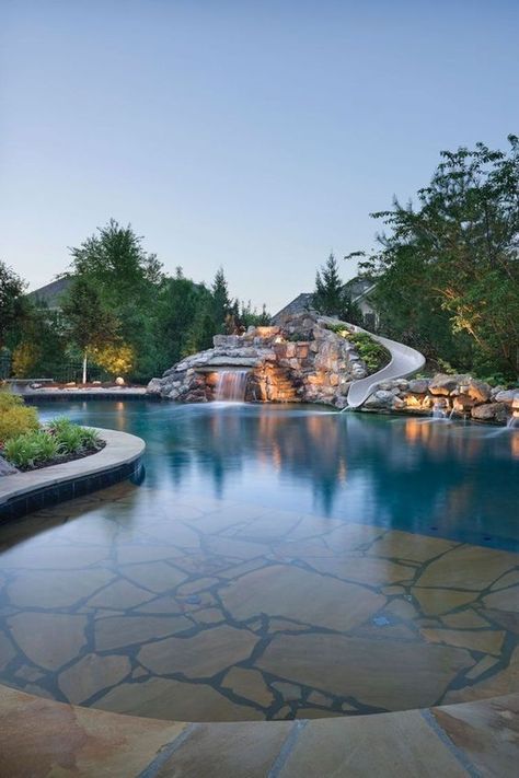 Luxury Swimming Pools, Pool Picture, Luxury Pools, Dream Pools, Spa Design, Beautiful Pools, Swimming Pool Designs, Dream Backyard, Outdoor Swimming