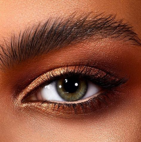 Burnt Orange Eyeshadow, Copper Eye Makeup, Soft Glam Look, Copper Eyeshadow, Bronze Smokey Eye, Orange Eye Makeup, Bronze Eye Makeup, Bronze Palette, Gold Smokey Eye