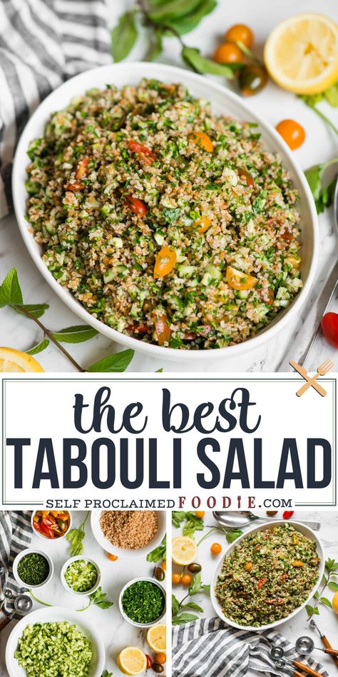 Mediterranean Bulgar Wheat Salad, Tabule Salad, Chef Salads, Turkey Kofta, Tabouli Salad Recipe, Mediterranean Salads, Tabouli Recipe, Couscous Healthy, Healthy Lifestlye