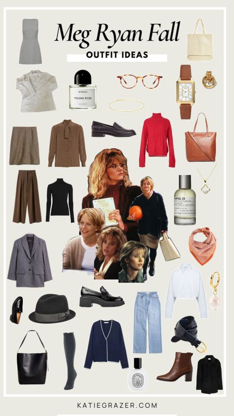 Meg Ryan Fall Outfit Ideas #megryan #fall #autumn #fallvibes #fallaesthetic #outfitideas Meg Ryan Fall, Ryan Aesthetic, Cute Hiking Outfit, Classic Capsule Wardrobe, Meg Ryan, Timeless Outfits, Outfit 90s, Stylish Mom, Fall Outfit Ideas