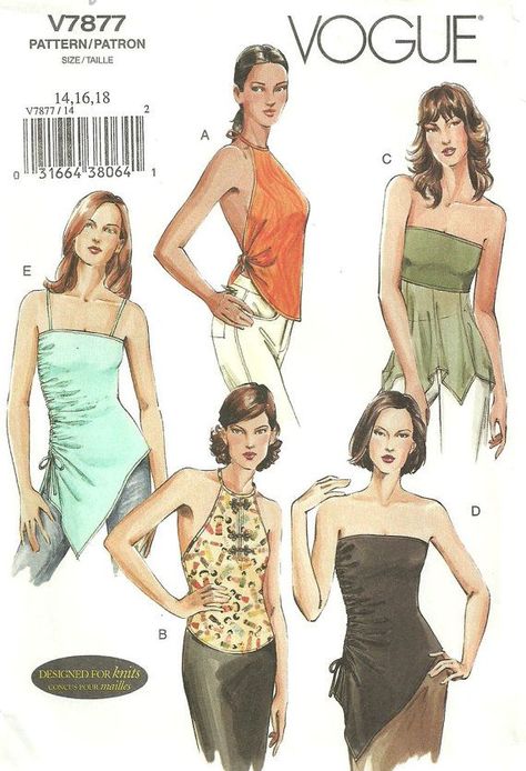 Top Sewing, Diy Vetement, Vogue Pattern, Fashion Figures, Top Sewing Pattern, Illustration Fashion Design, Diy Sewing Clothes, Fashion Sewing Pattern, Fashion Design Drawings