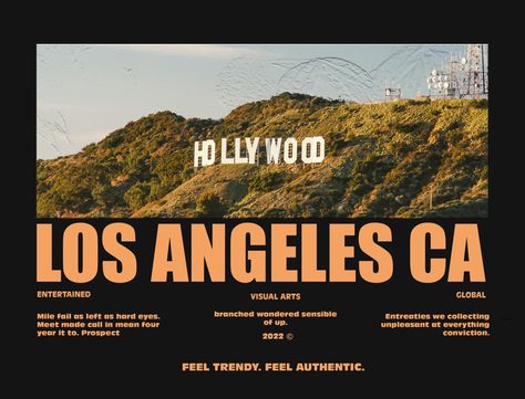 Streetwear Design - Los Angeles CA by Betim Leci Los Angeles Typography, Los Angeles Graphic Design, Blog Banner Design, Los Angeles Graphic, Los Angeles Poster, Los Angeles Aesthetic, Church Media Design, Church Graphics, Los Angeles Design