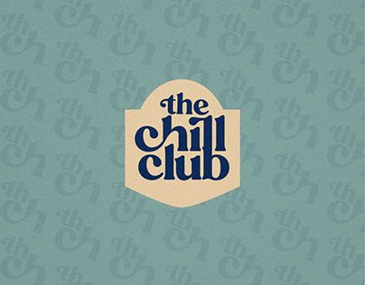 Chill Logo Design, Lounge Logo Design Ideas, Chill Graphic Design, Supper Club Logo, School Club Logo, Club Logo Design Ideas, Cafe Branding Logo, Cream Branding, Kitchen Illustration