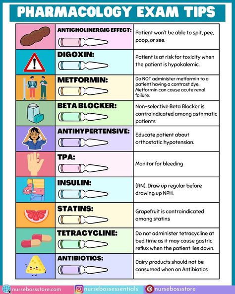 ➡️[SWIPE] Pharmacology exam tips! Save this post and don’t forget to grab our full pharmacology nursing notes . . . . #nclexpn #nclexrn… | Instagram Nursing Medication Cards, Pharmaceutics Notes, Notes Structure, Nursing Medications, Pharmacology Nursing Notes, Nurse Documentation, Pharmacy School Study, Pharmacology Nursing Study, Lpn School