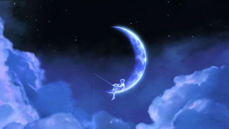 Dreamworks Pixar Moon Fishing, Dreamworks Moon, Fishing Tattoo, Grapes Of Wrath, Dreamworks Movies, Movie Studios, Boy Fishing, Ocean Sky, Computer Animation