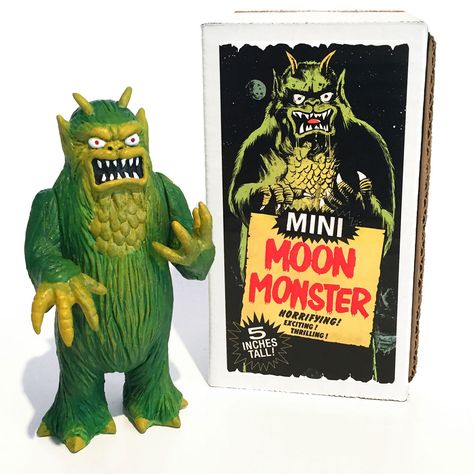 Moon Monster, Bootleg Toys, Weird Toys, Vinyl Art Toys, Arte Punk, Monster Toys, Retro Robot, Space Toys, Japanese Toys