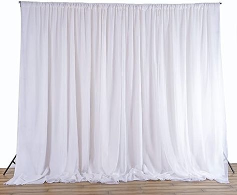 Wedding Party Backdrop, Stage Wedding, Backdrop Curtains, Backdrop Photography, Fabric Backdrop, Wedding Party, Chiffon, Curtains, Photography