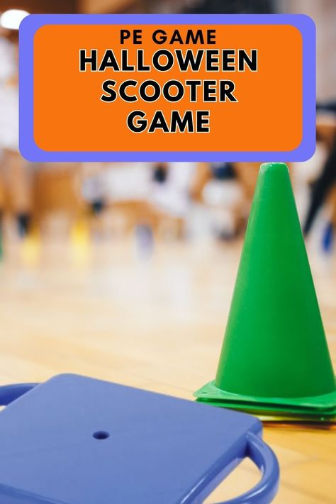 Halloween Gym Games Physical Education, Pe Games For Special Needs Kids, Special Ed Pe Activities, Inside Pe Games, Fall Pe Activities, Primary Pe Games, Halloween Phys Ed Games, Prek Gym Games, Halloween Elementary Pe Games