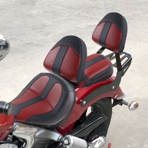 Motocycle FIt Scout Parts Passenger Seat Cushion Rear Leather Pillion Pad Accessories For Indian Indian Scout Sixty, Indian Scout, Passenger Seat, Luggage Rack, Smart Shopping, Seat Cushion, Seat Cushions, Passenger, Cushions