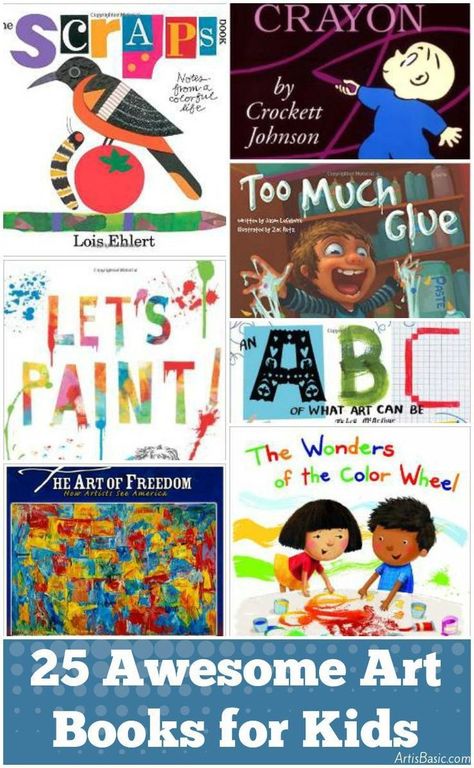 I’m back with another list of 25 more of my favorite art books! Be forewarned, this is a long post. I have given you extra details about the books and some idea Homeschool Library, Art Books For Kids, Homeschool Art, Preschool Books, Kindergarten Art, Books For Kids, Literature Art, Art Books, Children's Literature