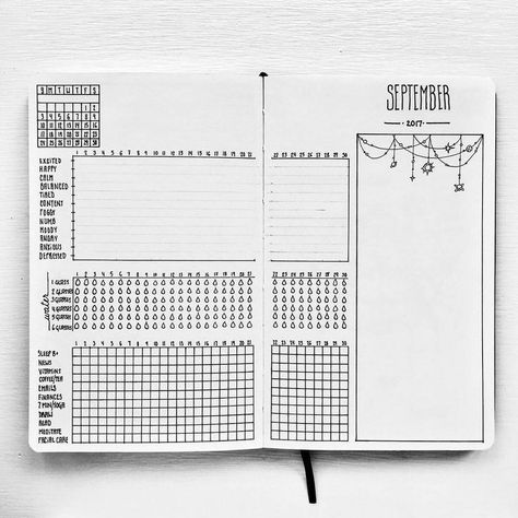 Bullet journal monthly habit tracker, bullet journal monthly mood tracker. | @createalifethatinspires Bujo Monthly Dashboard Layout, Bujo Monthly Dashboard, Monthly Dashboard Bullet Journal, Bujo Dashboard, Monthly Habit Tracker Bullet Journal, Mood Bullet Journal, Bullet Journal Quote Page, Monthly Mood Tracker, Monthly Dashboard