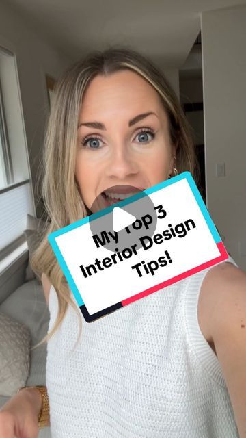 Courtney Ungaro on Instagram: "My top 3 interior design tips from almost 20 years as an interior designer, including if I could only give 1 tip for the rest of my career what it would be 😀
.
.
.
#InteriorDesign #designtips #designtok #designtipsforbeginners #designtipsandtricks #designtrends #whatnottodo #newbuildhome #interiordecorating #designinspiration #renovationlife" Interior Design Content Ideas, Interior Designer Aesthetic, Interior Design Content, My Top 3, Design Hack, My Career, Top Interior Designers, Content Ideas, Interior Design Tips