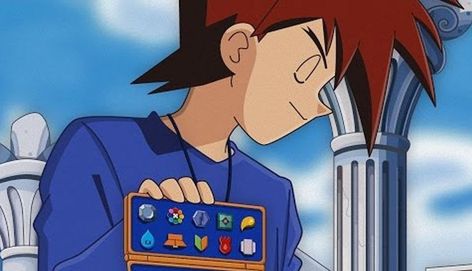 Pokémon Tweets on Twitter: "Her: I like guys who go to the gym Me:… " Gary Pokemon, Pokemon Indigo League, Indigo League, Clout Collection, Pokemon Badges, Gary Oak, Gym Badges, Pokemon Platinum, Travis Scott Wallpapers