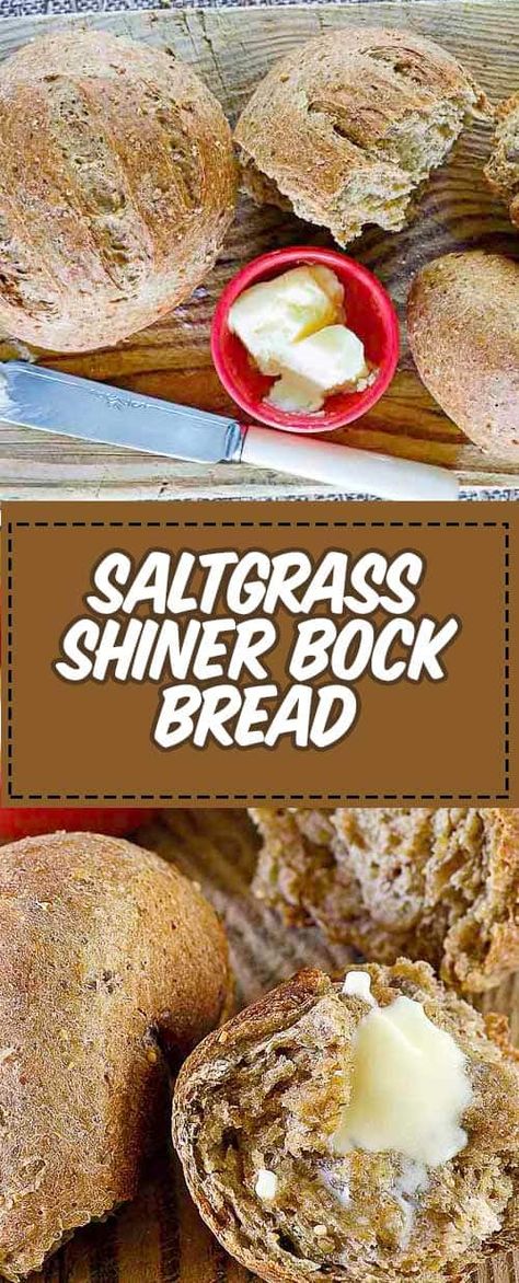 The best ever homemade beer bread made with whole wheat flour, yeast, Shiner Bock beer, and honey. Get the easy copycat recipe for the tasty bread served at Saltgrass Steakhouse. #beerbread #breadrecipes #yeast #breadbaking #wholewheat #steakhouse #copycat #copycatrecipes Saltgrass Bread Recipe, Saltgrass Recipes, Homemade Beer Bread, Steakhouse Bread, Homemade Whole Wheat Bread, Steakhouse Recipes, Beer Bread Recipe, Homemade Beer, Copykat Recipes