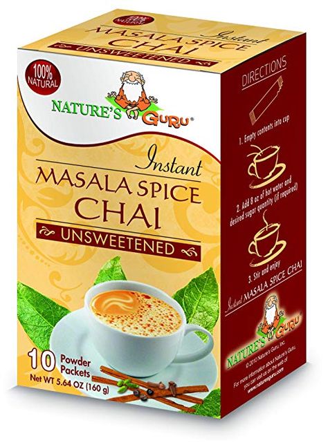 Chai Tea Drinks, Instant Tea, Masala Spice, Masala Chai, Chai Spice, 10 Count, Chai Latte, Chai Tea, Tea Box