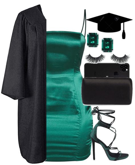 Graduation Baddie Outfits, Graduation Ideas University, 8th Graduation Outfit Ideas, Commencement Outfit Graduation, Graduation Outfit Women, Graduation Looks Outfits Dress Ideas, Graduation Dress University Black Women, After Graduation Outfits, Graduation Style Outfits